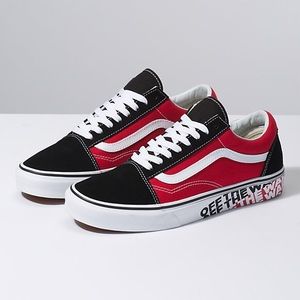 “Off the wall” old skool vans